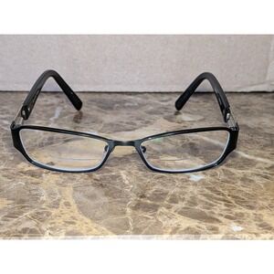 Bulova Eyeglasses, Frames Only, Boracay, 52016-135, Metal/Plastic, Black